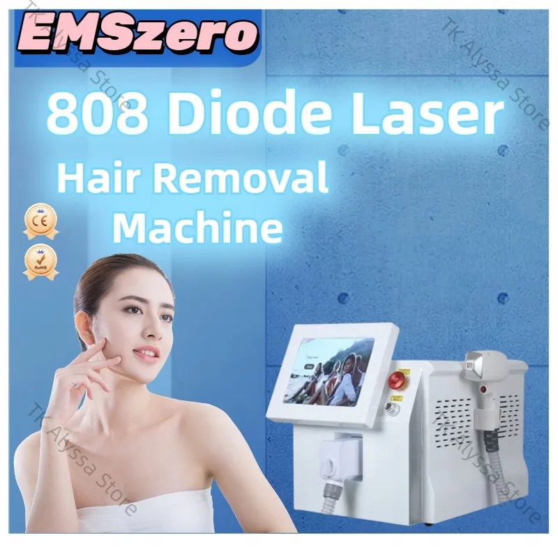 808nm Diode Laser Hair Removal Machine 3-Wavelength 755/808/1064nm Professional with Ice Cooling Permanent Painless
808nm Diode Laser Hair Removal Machine 3-Wavelength 755/808/1064nm Professional with Ice Cooling Permanent Painless