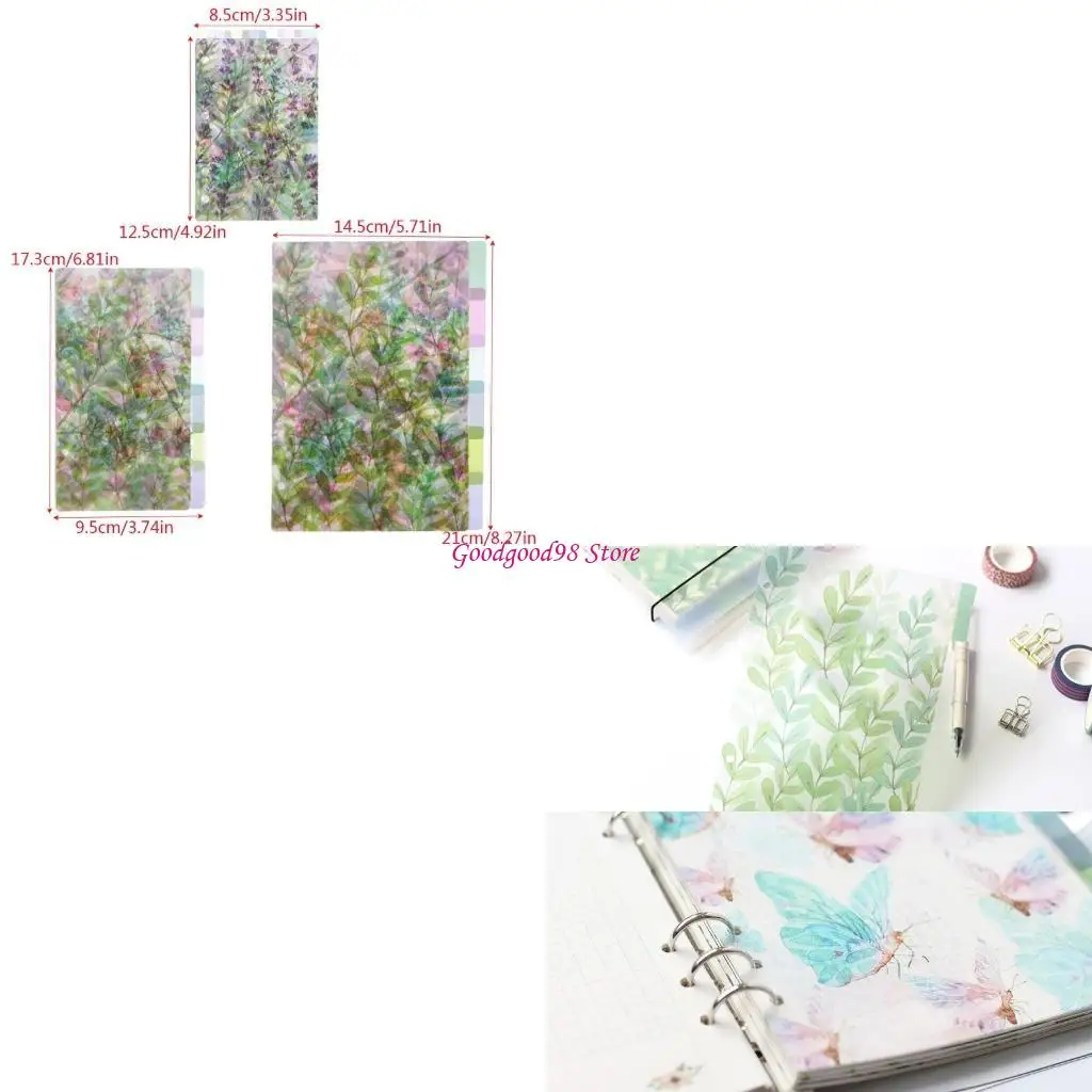 Catoon Clear Divider Index Pages Classified Sorter For 6-Holes Binder
Catoon Clear Divider Index Pages Classified Sorter For 6-Holes Binder