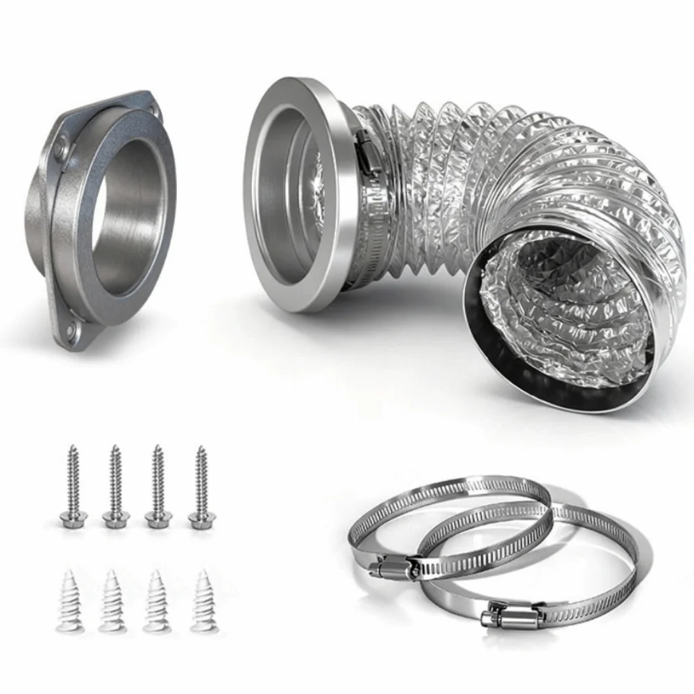 Flexible Magnetic Dryer Vents Kit Strong Magnet Quick Connection Dryer Vent Connector Durable Airtight Seal
Flexible Magnetic Dryer Vents Kit Strong Magnet Quick Connection Dryer Vent Connector Durable Airtight Seal