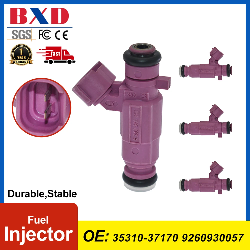 Топливная форсунка 1/4 шт. 35310-37170 9260930057 3531037170 Для Hyundai Accent 2008-2010, KIA Rio 2009-2010
Топливная форсунка 1/4 шт. 35310-37170 9260930057 3531037170 Для Hyundai Accent 2008-2010, KIA Rio 2009-2010