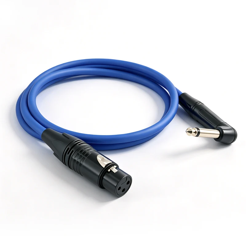 GOLLEY LION XLR Female to 1/4 TS Right Angle,1/4 TS Right Angle to XLR Female Micphone Cable, for Micphone Mixer, Instruments
GOLLEY LION XLR Female to 1/4 TS Right Angle,1/4 TS Right Angle to XLR Female Micphone Cable, for Micphone Mixer, Instruments