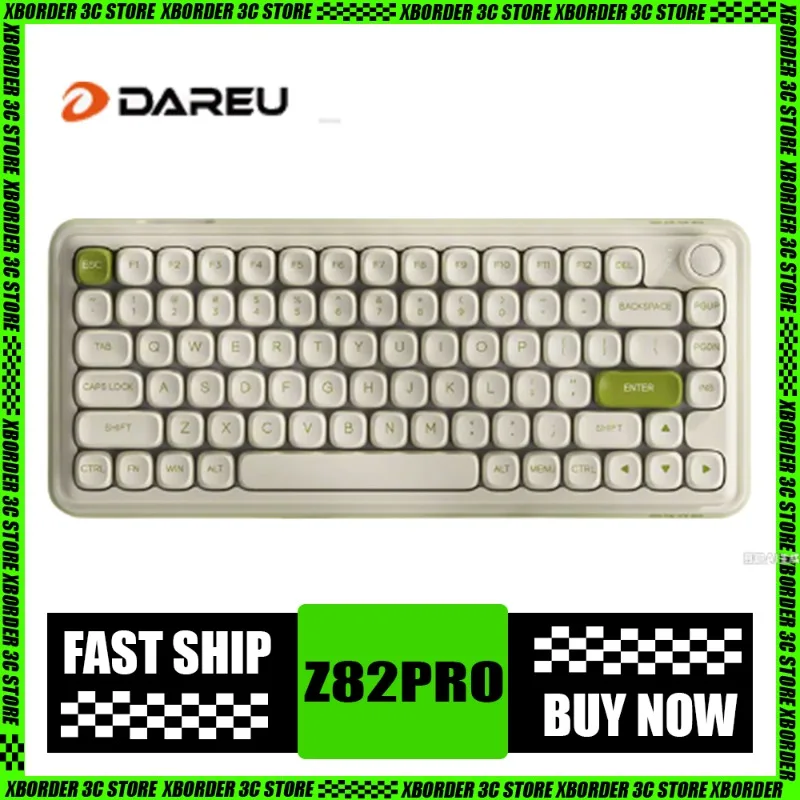 DAREU Mini Sugar Mechanical Keyboard z82pro 3 Mode Wireless Bluetooth Mechanical Disk for Girls Gaming Office Mute Cute Hot Swap
DAREU Mini Sugar Mechanical Keyboard z82pro 3 Mode Wireless Bluetooth Mechanical Disk for Girls Gaming Office Mute Cute Hot Swap