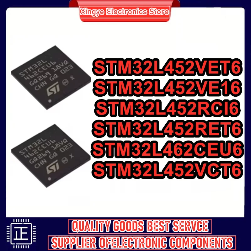 Микросхемы STM32L452RCI6, STM32L452RET6, STM32L452VCT6, STM32L452VET6, STM32L452VEI6, STM32L462CEU6 в наличии
Микросхемы STM32L452RCI6, STM32L452RET6, STM32L452VCT6, STM32L452VET6, STM32L452VEI6, STM32L462CEU6 в наличии