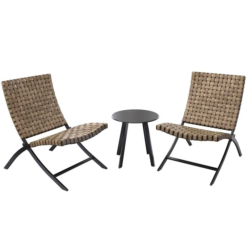 Designer Outdoor Tea Set Waterproof Rattan Patio Furniture for Garden Courtyard and Balcony Dining Use
Designer Outdoor Tea Set Waterproof Rattan Patio Furniture for Garden Courtyard and Balcony Dining Use