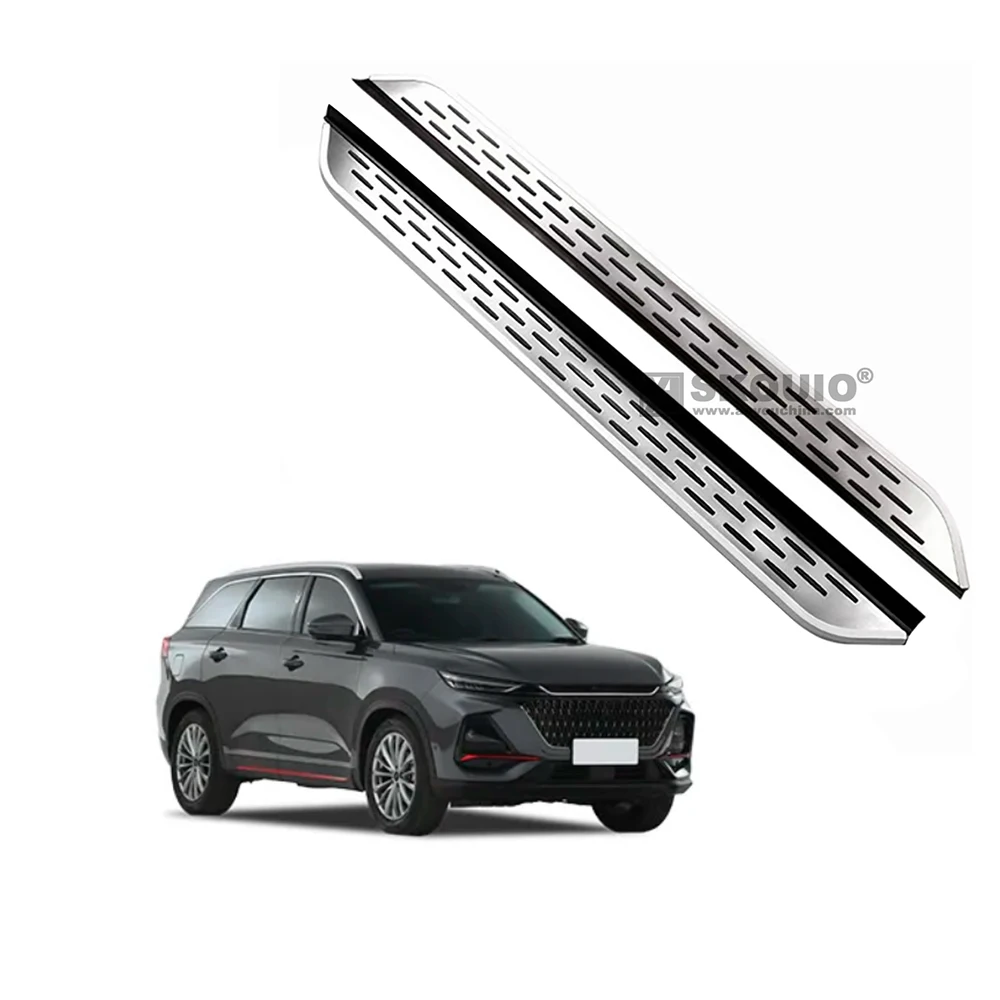 New SKOUIO-J3 Car Exterior Accessories Side Pedal Aluminum Alloy Running Board Side Step For Changan Oshan X7 Plus
New SKOUIO-J3 Car Exterior Accessories Side Pedal Aluminum Alloy Running Board Side Step For Changan Oshan X7 Plus