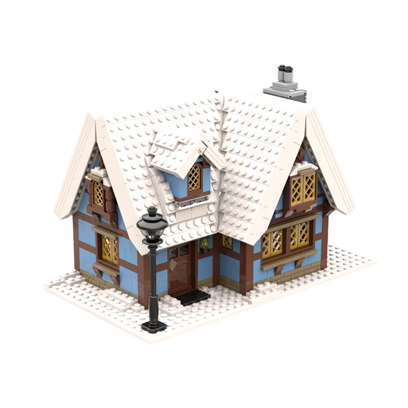 965PCS MOC Creative Model Off Season Winter Cottage Building Blocks DIY Assembly Building Blocks Display Gift Decoration Home
965PCS MOC Creative Model Off Season Winter Cottage Building Blocks DIY Assembly Building Blocks Display Gift Decoration Home