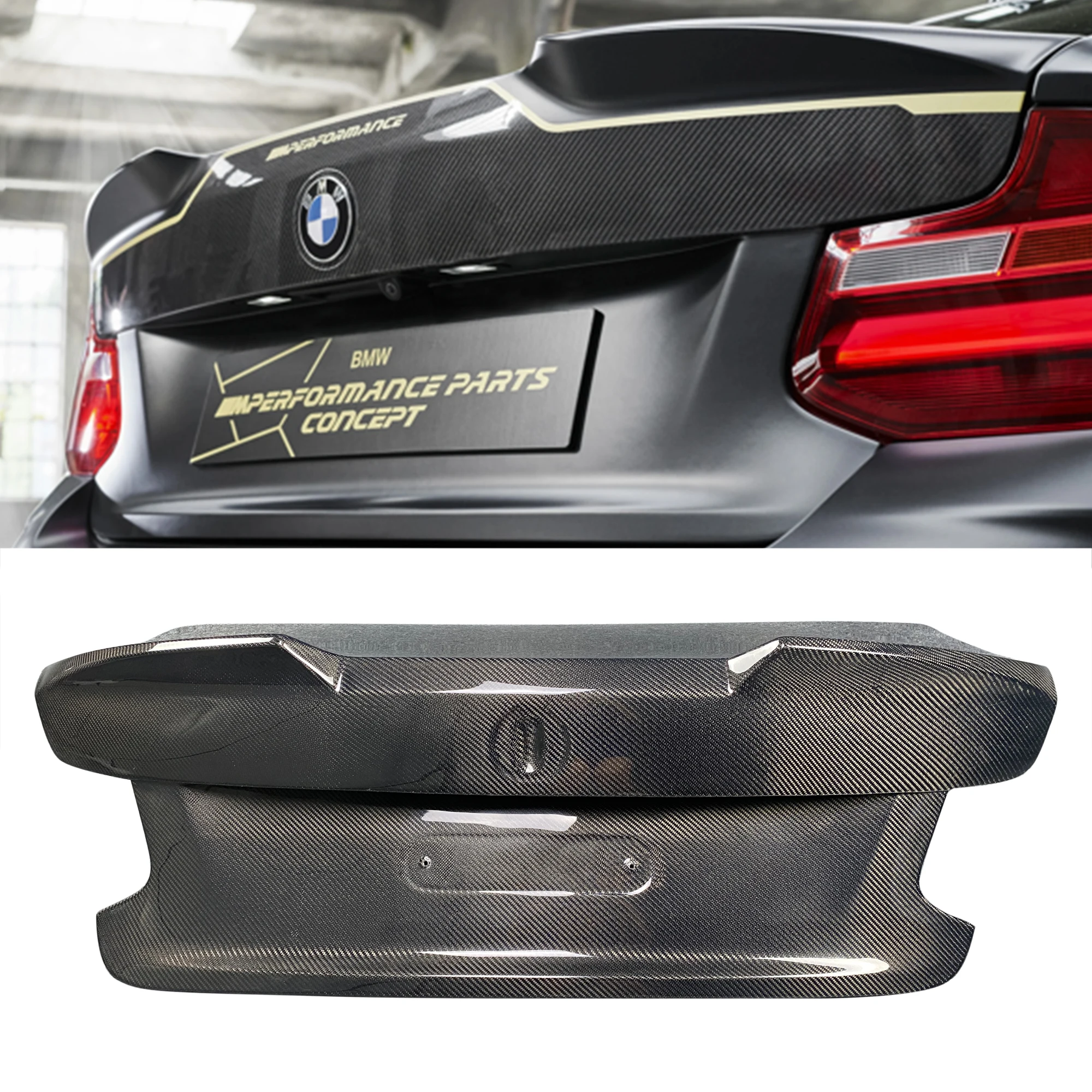 High Quality MP Style Carbon Fiber Trunk for F87 M2 M2C
High Quality MP Style Carbon Fiber Trunk for F87 M2 M2C