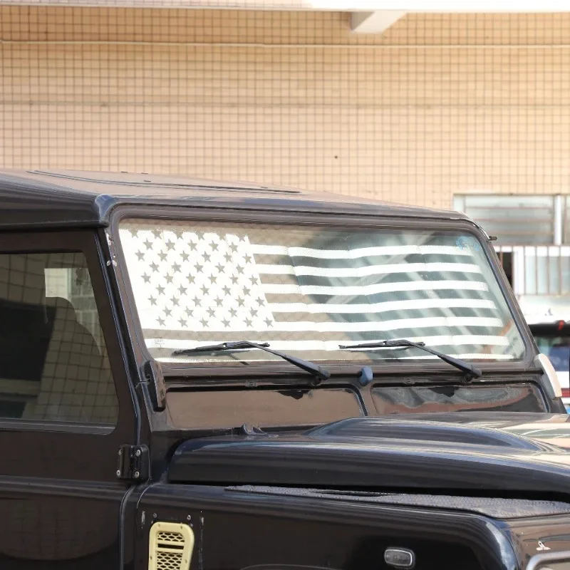 metyoucar For Land Rover Defender 90 110 130 2004-2025 Aluminum Foil Car Front Windshield Sun Shade Cover Interior Accessories
metyoucar For Land Rover Defender 90 110 130 2004-2025 Aluminum Foil Car Front Windshield Sun Shade Cover Interior Accessories