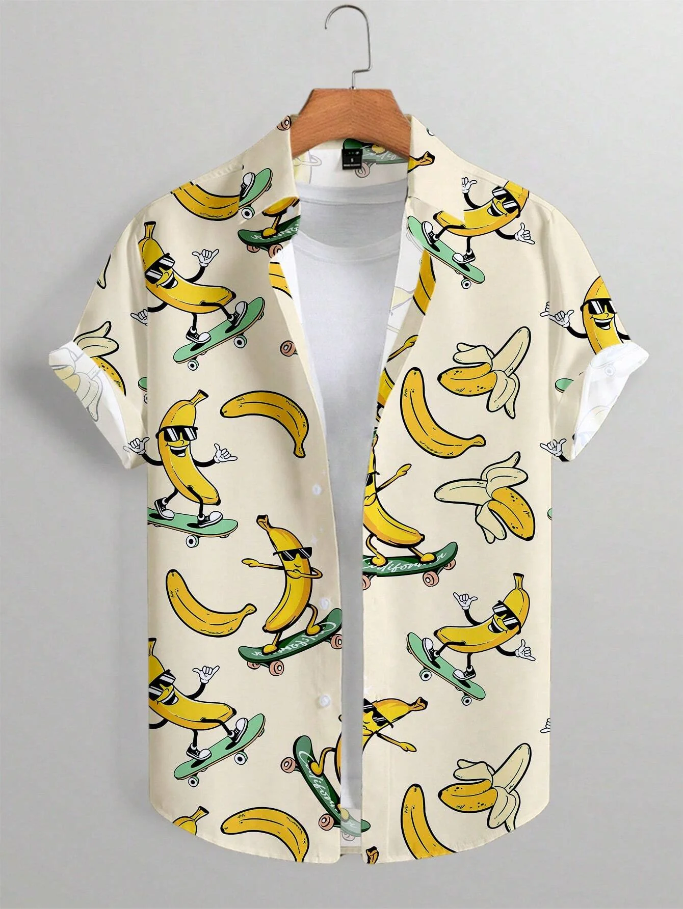 Men's Shirt Lapel Party Shirt Men's Casual Street Short Sleeve Summer New Fashion Banana Animation 3D Print Tops Men's Clothing
Men's Shirt Lapel Party Shirt Men's Casual Street Short Sleeve Summer New Fashion Banana Animation 3D Print Tops Men's Clothing