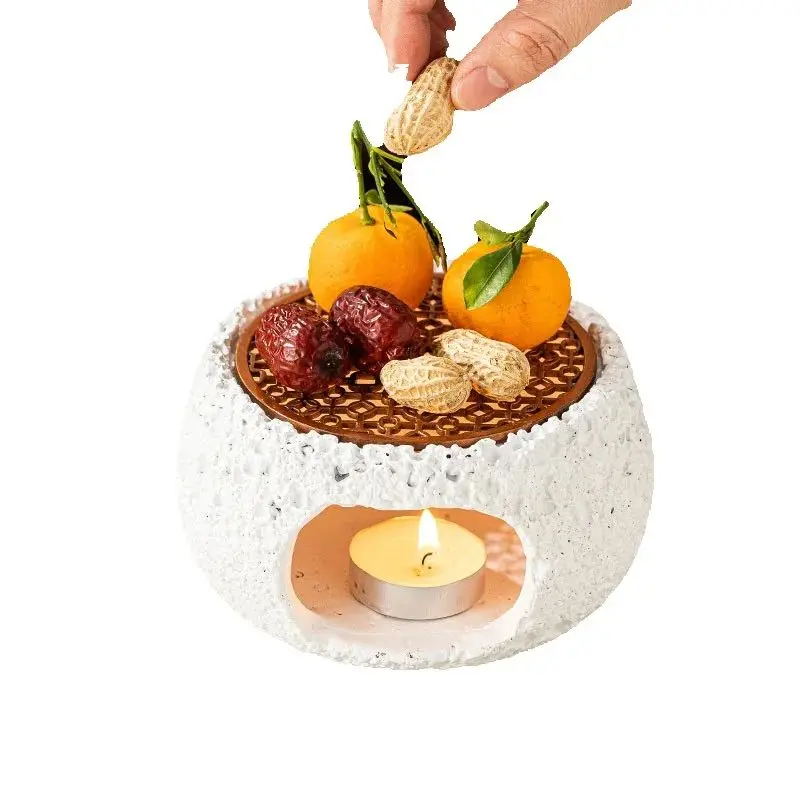 Chinese Hotel Table Candle Heating Furnace Insulation Round Creative Mini Oven Seafood Abalone Shell
Chinese Hotel Table Candle Heating Furnace Insulation Round Creative Mini Oven Seafood Abalone Shell