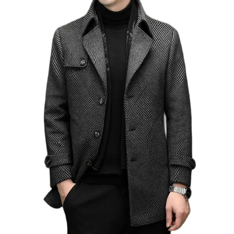 2024 new arrival autumn wool trench coat men,men's casual jackets Overcoat 806
2024 new arrival autumn wool trench coat men,men's casual jackets Overcoat 806