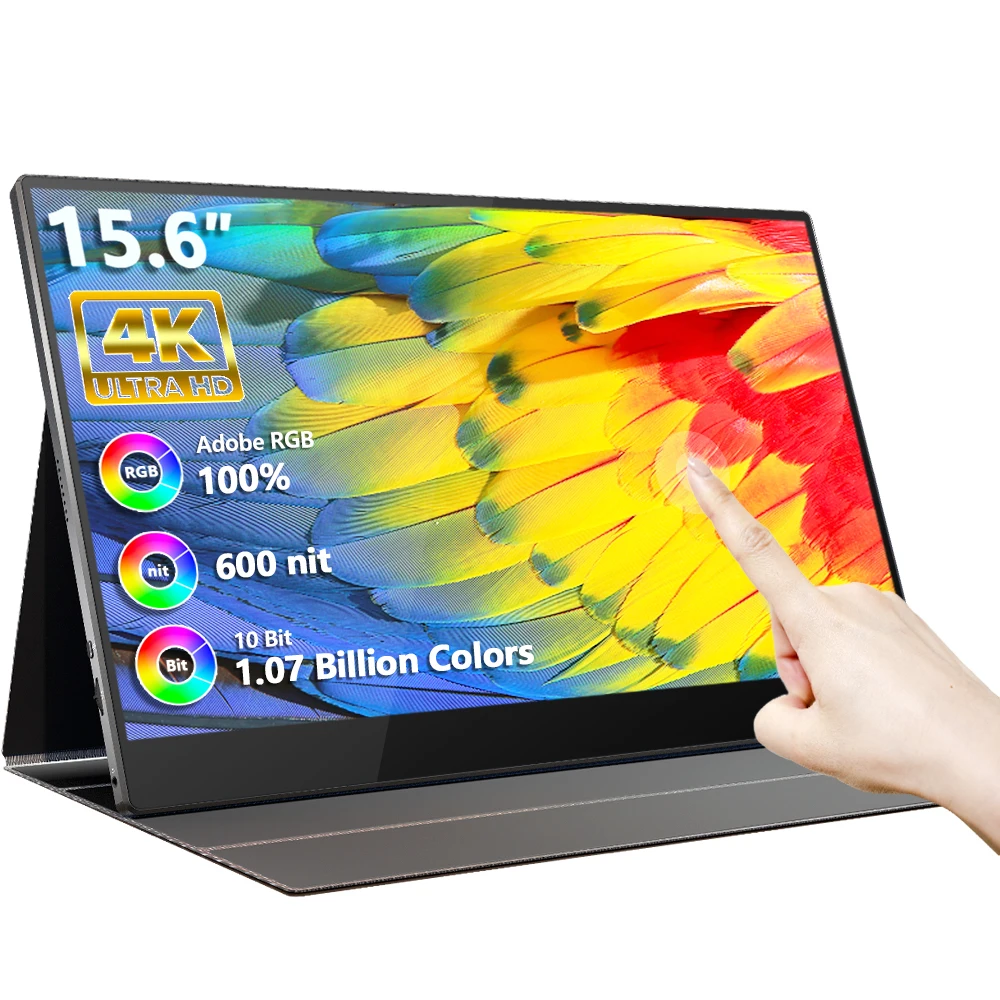 Портативный дисплей Sibyland, 600 яркости, 100% цветов, 15,6 дюймов, uhd 4k, type-c, с кронштейном для ноутбука, сенсорный экран
Портативный дисплей Sibyland, 600 яркости, 100% цветов, 15,6 дюймов, uhd 4k, type-c, с кронштейном для ноутбука, сенсорный экран