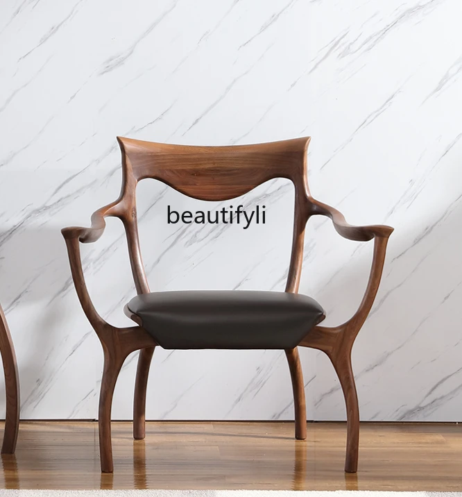 North America Black Walnut Solid Wood Double Sofa Chair Leather Lounge Chair Italian Nordic Designer Model
North America Black Walnut Solid Wood Double Sofa Chair Leather Lounge Chair Italian Nordic Designer Model