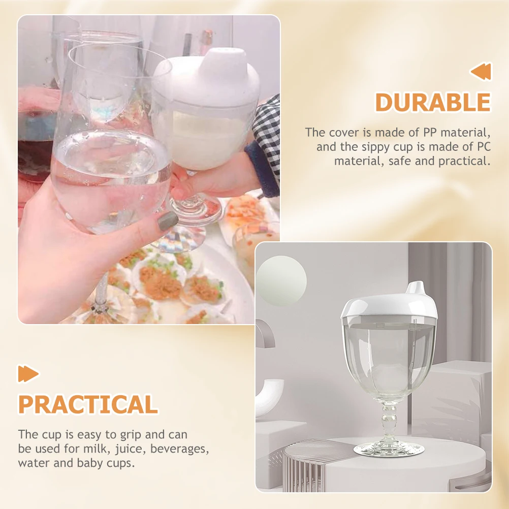 Learning Cup Toddler Spill Proof Training Cups White Easy Grip Water Bottle Drinking Cups PC Material Outdoor
Learning Cup Toddler Spill Proof Training Cups White Easy Grip Water Bottle Drinking Cups PC Material Outdoor