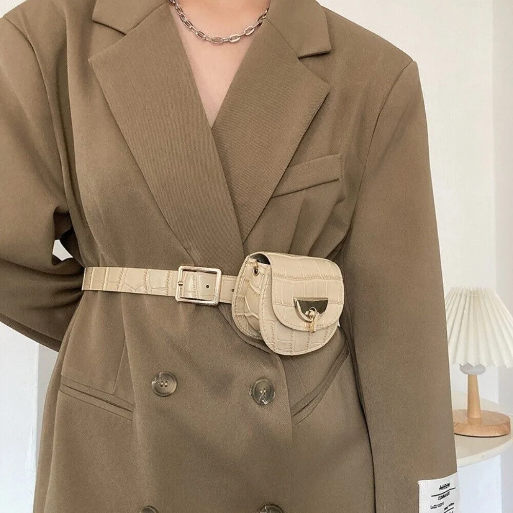 Модная поясная сумка из искусственной кожи, многофункциональная поясная сумка из сплава, чехол для ключей для женщин
Модная поясная сумка из искусственной кожи, многофункциональная поясная сумка из сплава, чехол для ключей для женщин