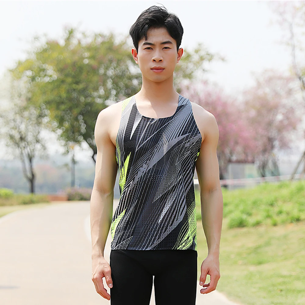 New Men Running Vest Athletics Tank Top Super Lightweight Speed Out Sport Fitness Sleeveless Shirts Clothing Athlete Track Field
New Men Running Vest Athletics Tank Top Super Lightweight Speed Out Sport Fitness Sleeveless Shirts Clothing Athlete Track Field
