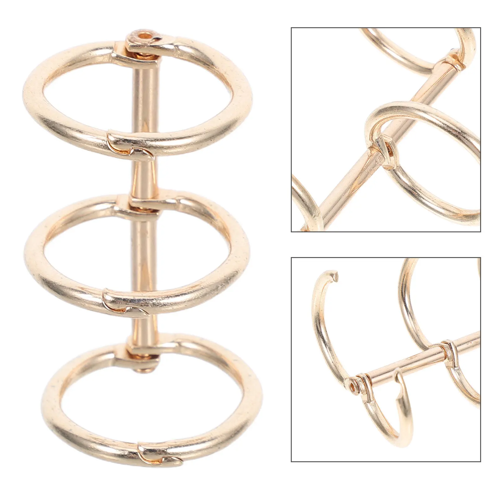 2Pcs Metal Loose Leaf Binding Rings Calendar Organizer Book Rings for Notebook Photo Album DIY Scrapbook Accessories
2Pcs Metal Loose Leaf Binding Rings Calendar Organizer Book Rings for Notebook Photo Album DIY Scrapbook Accessories