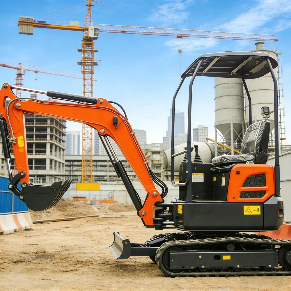 Hydraulic Crawler Mini Excavator Land Leveling Special Small Digger 1.5 Ton CE EPA Approved for Farm Site Preparation
Hydraulic Crawler Mini Excavator Land Leveling Special Small Digger 1.5 Ton CE EPA Approved for Farm Site Preparation