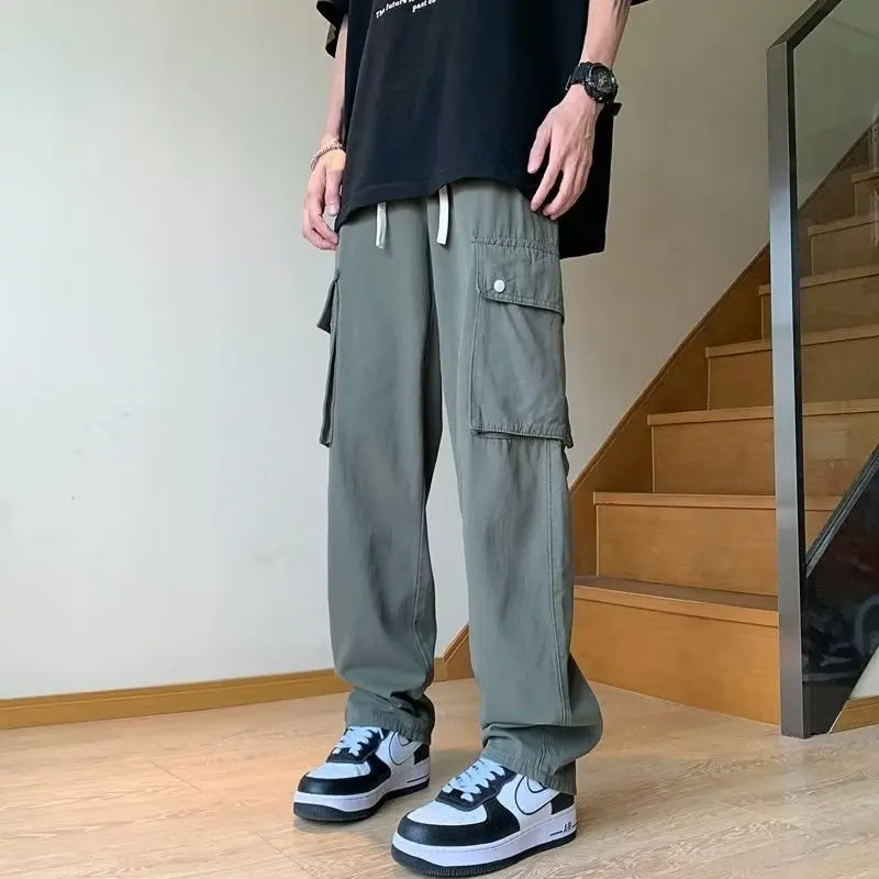 Мужские рабочие брюки в американском ретро-стиле, весна-осень, модные, прямые, свободные, повседневные, широкие штанины, износостойкие рабочие брюки
Мужские рабочие брюки в американском ретро-стиле, весна-осень, модные, прямые, свободные, повседневные, широкие штанины, износостойкие рабочие брюки