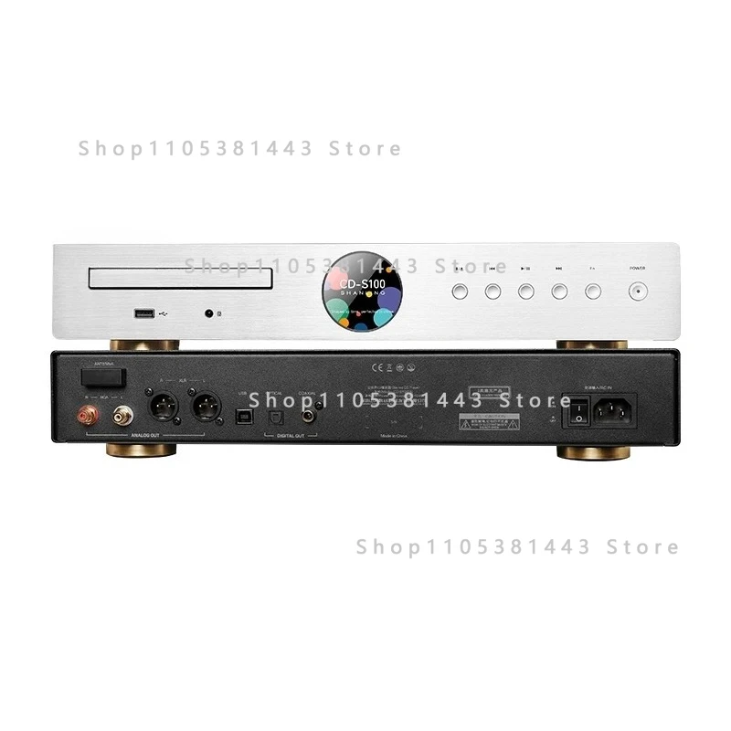 DAC Decoder | HIFI Audio Player with ROHM BD34352 Chip CD-S100 IV 2025 Desktop CD Turntable
DAC Decoder | HIFI Audio Player with ROHM BD34352 Chip CD-S100 IV 2025 Desktop CD Turntable