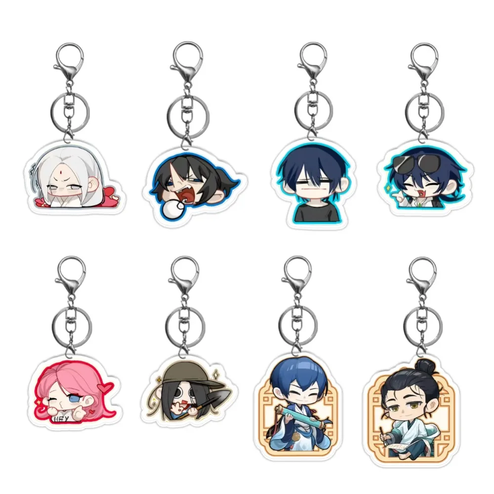 Diy The Outcast Zhang Chulan Acrylic Keychain Keyring Anime Peripherals Two-dimensional Backpack Pendant Jewelry Holiday Gifts
Diy The Outcast Zhang Chulan Acrylic Keychain Keyring Anime Peripherals Two-dimensional Backpack Pendant Jewelry Holiday Gifts