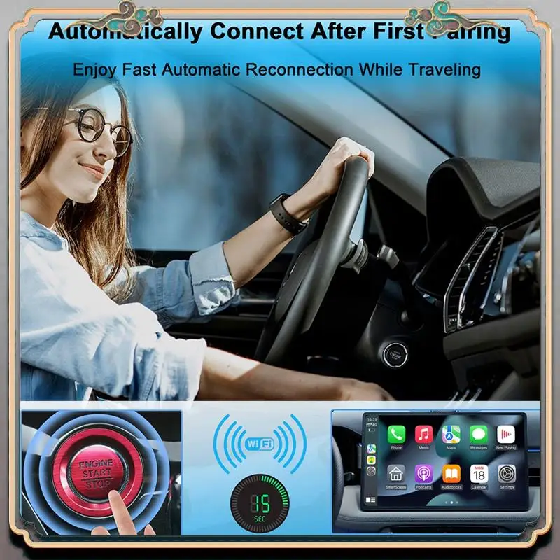 Прочный 2-в-1 адаптер Carplay Android Auto беспроводной адаптер Carplay Dongle Plug and Play для Toyota Volvo
Прочный 2-в-1 адаптер Carplay Android Auto беспроводной адаптер Carplay Dongle Plug and Play для Toyota Volvo