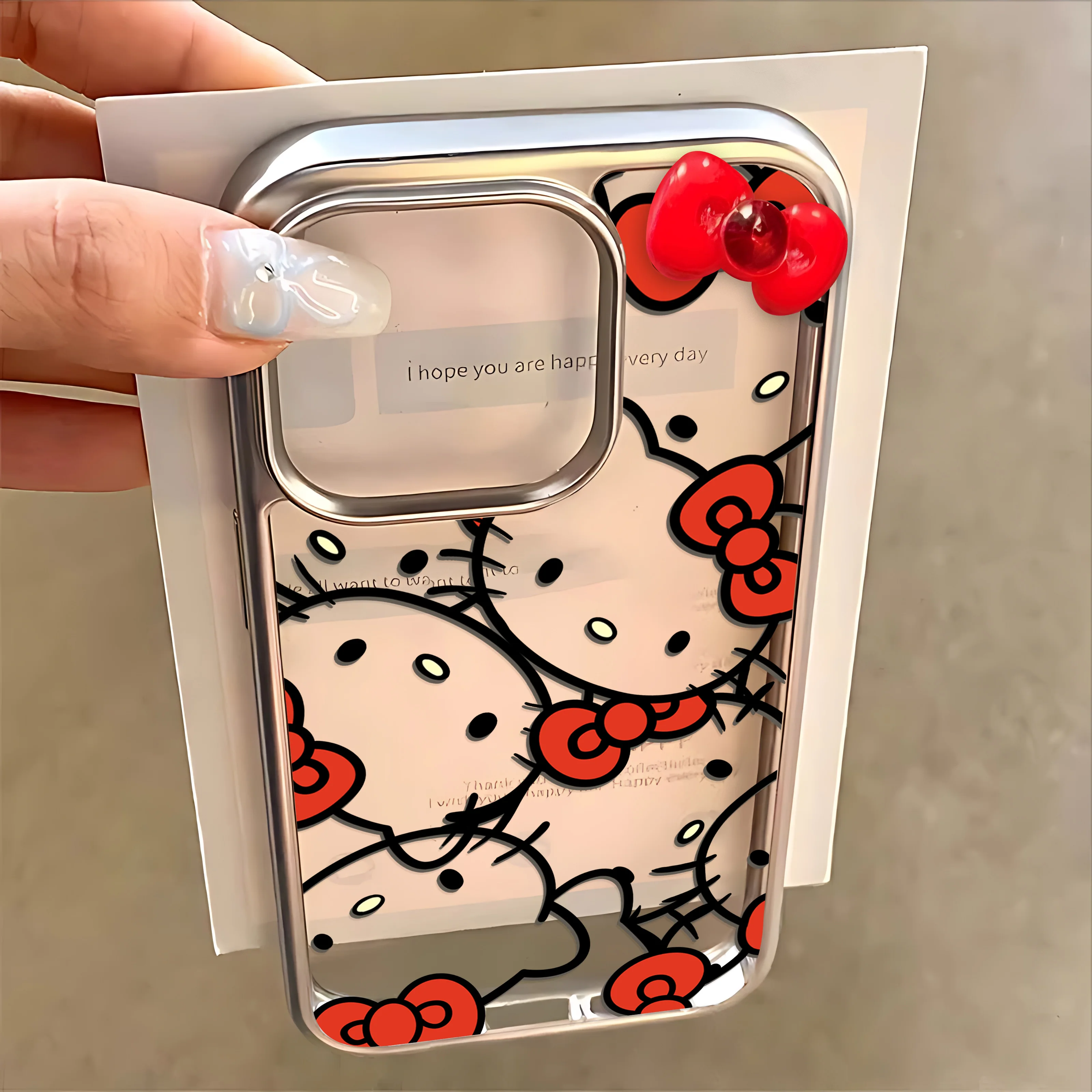 3D Cute Bow Hellokitty with Lanyard Phone Case for IPhone 16 15 14 13 12 11 Pro Max X XR XSMAX 8 7 Plus Luxury Clear Back Cover
3D Cute Bow Hellokitty with Lanyard Phone Case for IPhone 16 15 14 13 12 11 Pro Max X XR XSMAX 8 7 Plus Luxury Clear Back Cover