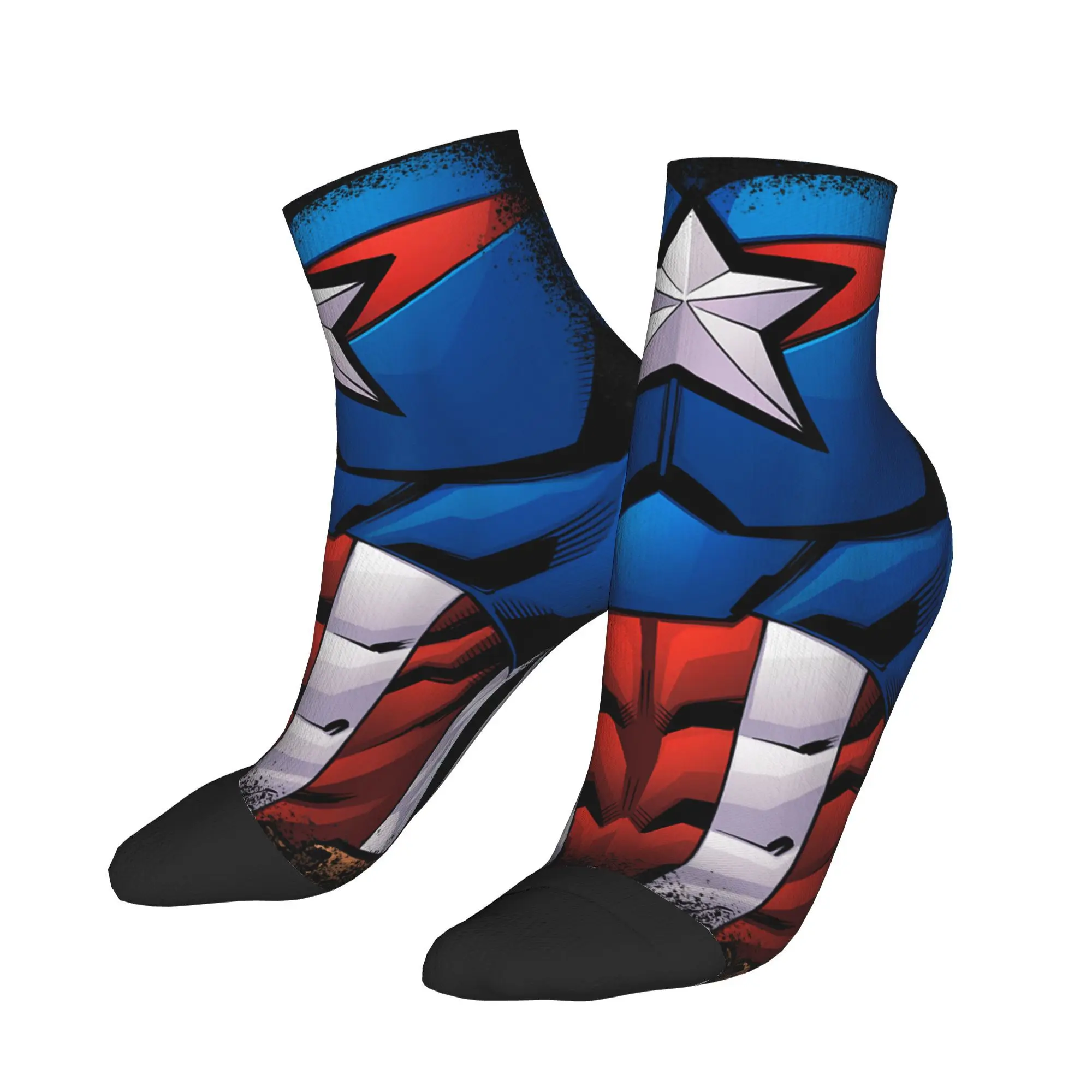 Captain America Animated Ankle Socks Captain America mask Funny Soft Casual Socks Summer Cycling Graphic Non-Slip Sock Gift
Captain America Animated Ankle Socks Captain America mask Funny Soft Casual Socks Summer Cycling Graphic Non-Slip Sock Gift