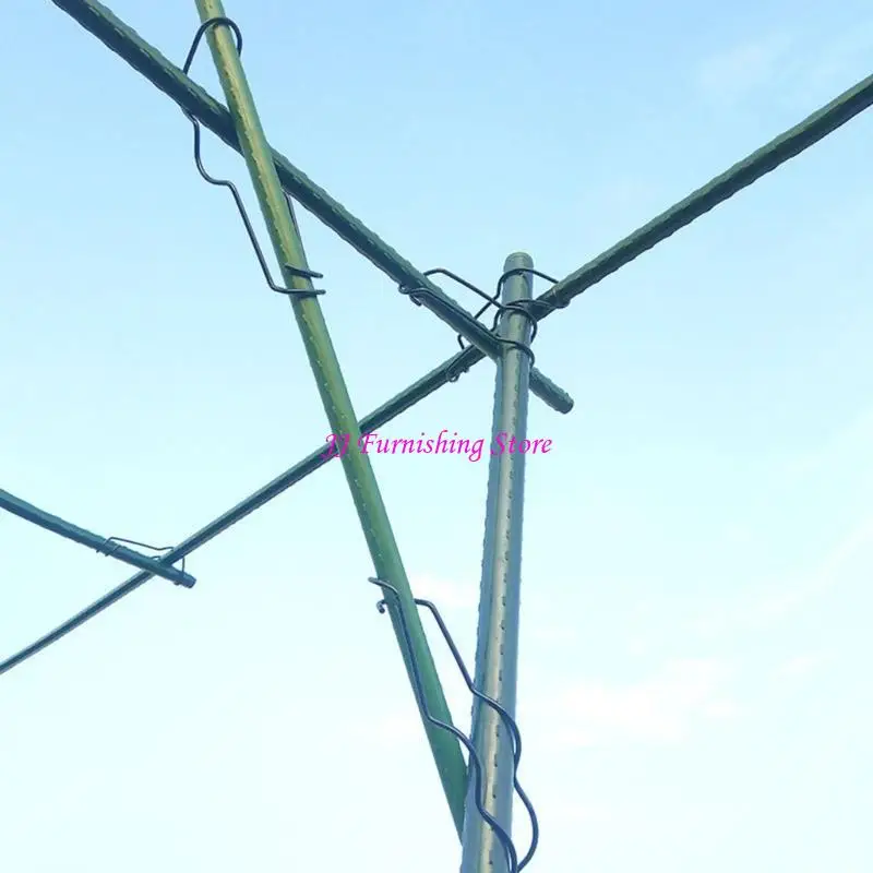 A9LB Steel Wire Plant Clip Support Clip For Great Support Large Scale Farming 50PCS
A9LB Steel Wire Plant Clip Support Clip For Great Support Large Scale Farming 50PCS