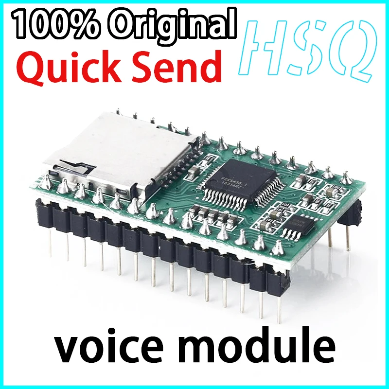 1PCS MP3 voice module YC800M02 with good sound quality, one click copy of WT5001M02 and WT2000M02 upgraded version in Stock
1PCS MP3 voice module YC800M02 with good sound quality, one click copy of WT5001M02 and WT2000M02 upgraded version in Stock
