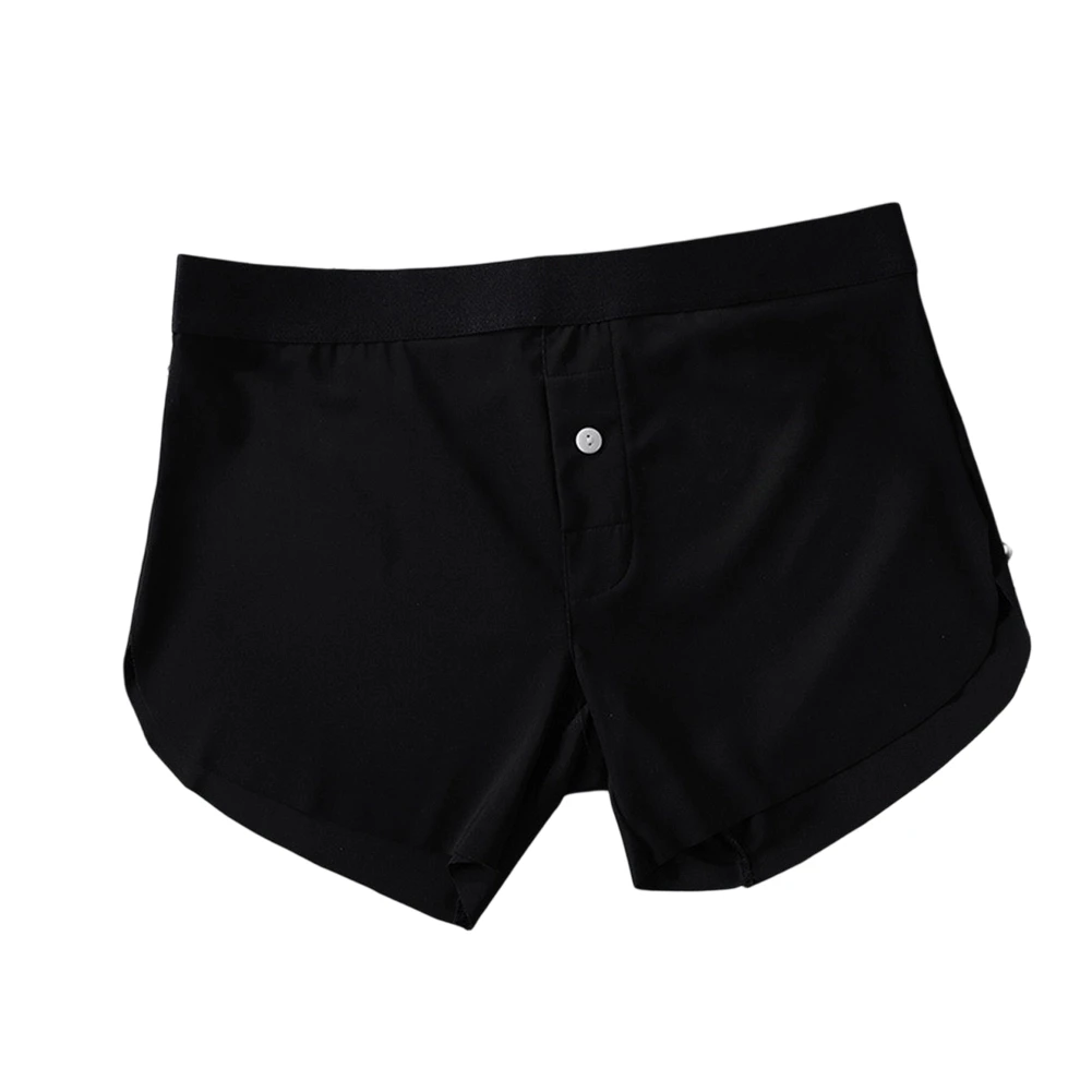 Satin Silk Men's Boxer Shorts With Button Fly Elastic Waist Loose Comfort Sleepwear Underwear For Home And Daily Use
Satin Silk Men's Boxer Shorts With Button Fly Elastic Waist Loose Comfort Sleepwear Underwear For Home And Daily Use