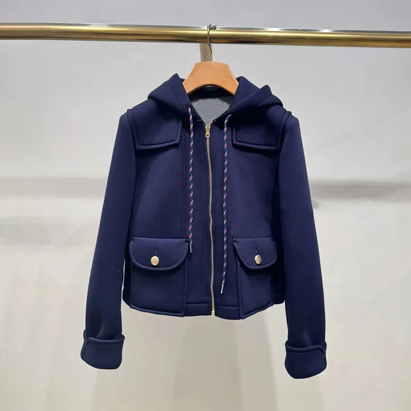 【Gift Free】2025 Korean Niche Autumn Winter Trendy Solid Color Hoodie Zip-Up Space Cotton Structured Jacket for Women
【Gift Free】2025 Korean Niche Autumn Winter Trendy Solid Color Hoodie Zip-Up Space Cotton Structured Jacket for Women