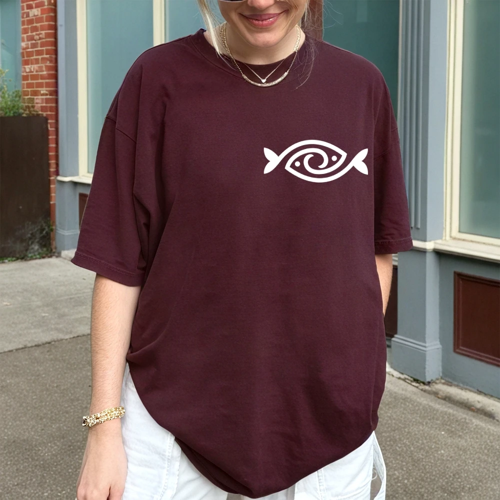 2025 New Twin Fish Y2k Oversized T-Shirt Women's - High Quality Cotton Summer Top Matching Loose Fit Y2k Style Women's Clothing
2025 New Twin Fish Y2k Oversized T-Shirt Women's - High Quality Cotton Summer Top Matching Loose Fit Y2k Style Women's Clothing