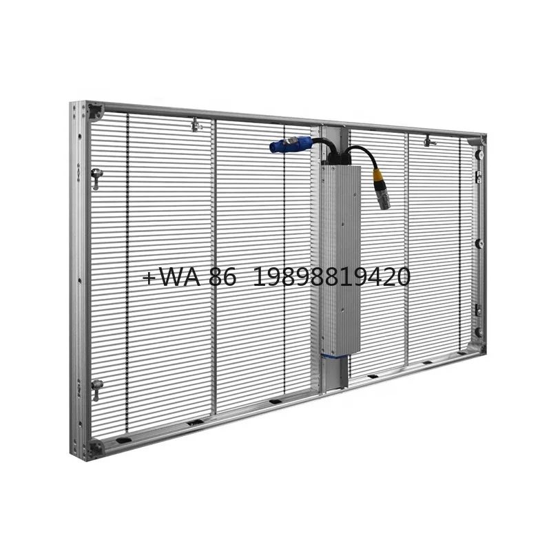 Factory LED Mesh Video Wall Custom Outdoor P3.91-7.81 Hanging Led Transparent Display Screen Flexible Soft Glass Window
Factory LED Mesh Video Wall Custom Outdoor P3.91-7.81 Hanging Led Transparent Display Screen Flexible Soft Glass Window