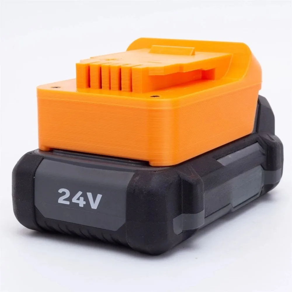 Battery Adapter Converter for FLEX 24V series Lithium Battery to DeWALT 18V Power Tool Accessory(Only Adapter)
Battery Adapter Converter for FLEX 24V series Lithium Battery to DeWALT 18V Power Tool Accessory(Only Adapter)