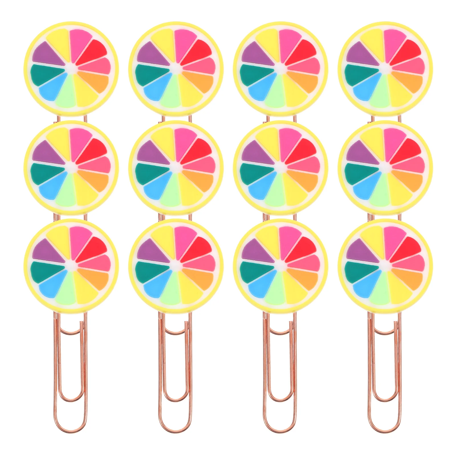 20pcs Fruit Shaped PVC Metal Bookmarks Colorful Paper Clips for Office School Supplies Cute Creative Document Organization
20pcs Fruit Shaped PVC Metal Bookmarks Colorful Paper Clips for Office School Supplies Cute Creative Document Organization