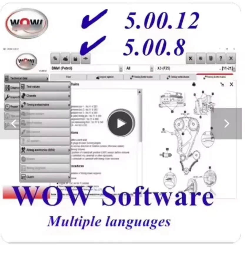Горячая распродажа 2025 года для V5.00.12 WOW 5.00.8 R2 диагностическое программное обеспечение с Kengen для Tcs многодиагностический инструмент для ремонта автомобильного программного обеспечения
Горячая распродажа 2025 года для V5.00.12 WOW 5.00.8 R2 диагностическое программное обеспечение с Kengen для Tcs многодиагностический инструмент для ремонта автомобильного программного обеспечения