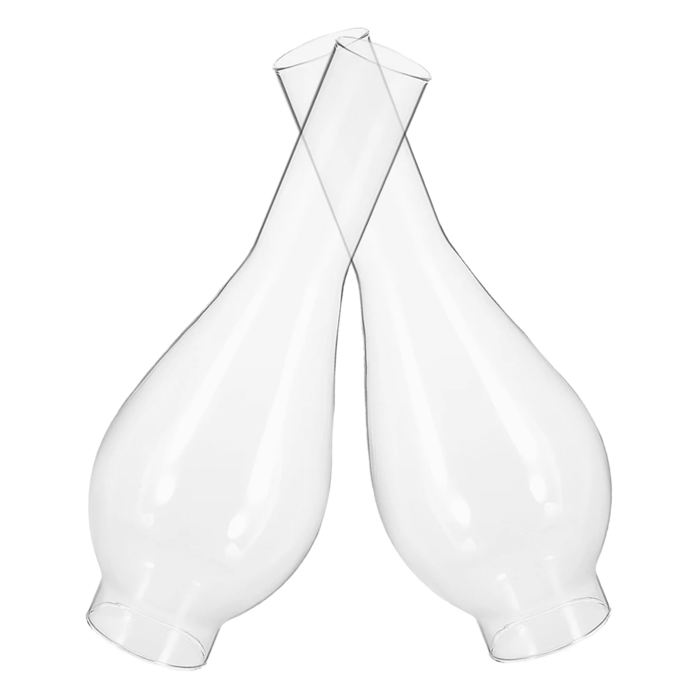 2 Pcs Vintage Lampshade Oil Chimney Replacement Glass Ultraviolet Light Shades Clear
2 Pcs Vintage Lampshade Oil Chimney Replacement Glass Ultraviolet Light Shades Clear