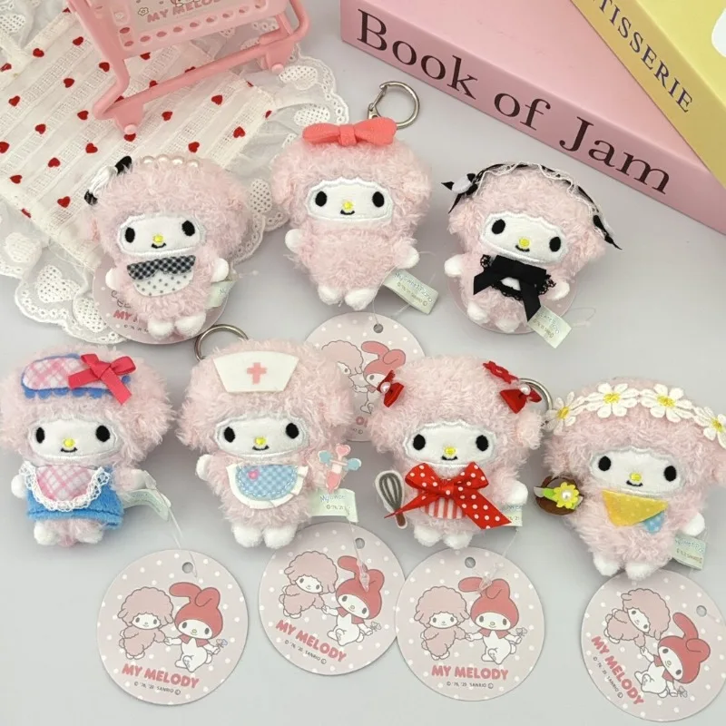 Kawaii Sanrio Plush Doll Keychain My Sweet Piano Mini Stuffed Backpack Pendant Pink Sheep Hanging Ornament Cute Piano Bag Charm
Kawaii Sanrio Plush Doll Keychain My Sweet Piano Mini Stuffed Backpack Pendant Pink Sheep Hanging Ornament Cute Piano Bag Charm