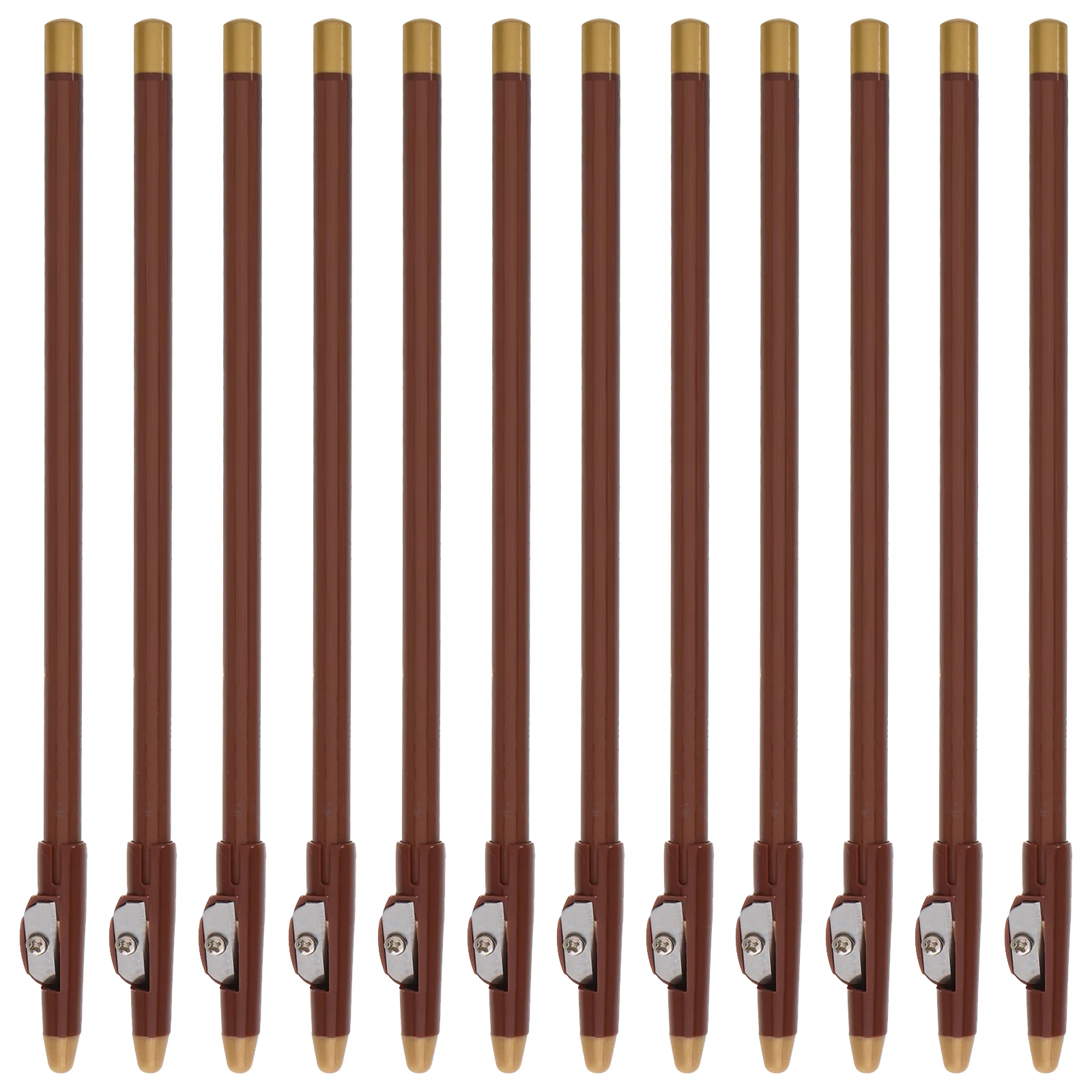 12pcs Eyebrow Eyeliner Waterproof White Sharpener Brow Pencil For Makeup Built Women Portable Matte Long Lasting
12pcs Eyebrow Eyeliner Waterproof White Sharpener Brow Pencil For Makeup Built Women Portable Matte Long Lasting