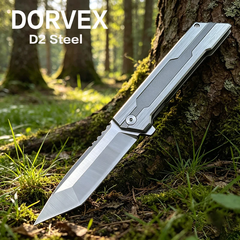 High-hardness D2 Blade folding knife Outdoor pocket knife camping high-quality folding knife fruit knife EDC Tools
High-hardness D2 Blade folding knife Outdoor pocket knife camping high-quality folding knife fruit knife EDC Tools