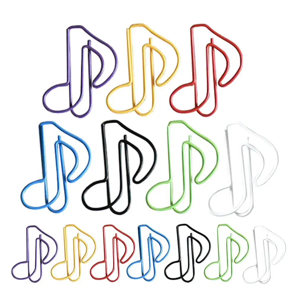 50pcs Music Note Paper Clips Adorable Metal Bookmarks Cute Design Fade Resistant Office Supplies Stationery Gifts
50pcs Music Note Paper Clips Adorable Metal Bookmarks Cute Design Fade Resistant Office Supplies Stationery Gifts