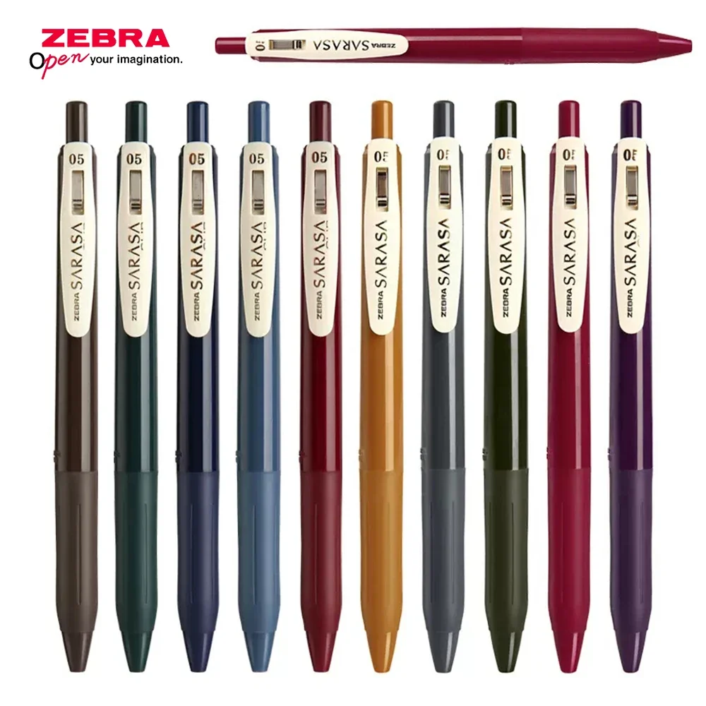 ZEBRA Gel Pen JJ15 SARASA Retro Series 0.5mm Writing Smooth Press Color Ballpoint Pen School Office Accessories Stationery
ZEBRA Gel Pen JJ15 SARASA Retro Series 0.5mm Writing Smooth Press Color Ballpoint Pen School Office Accessories Stationery