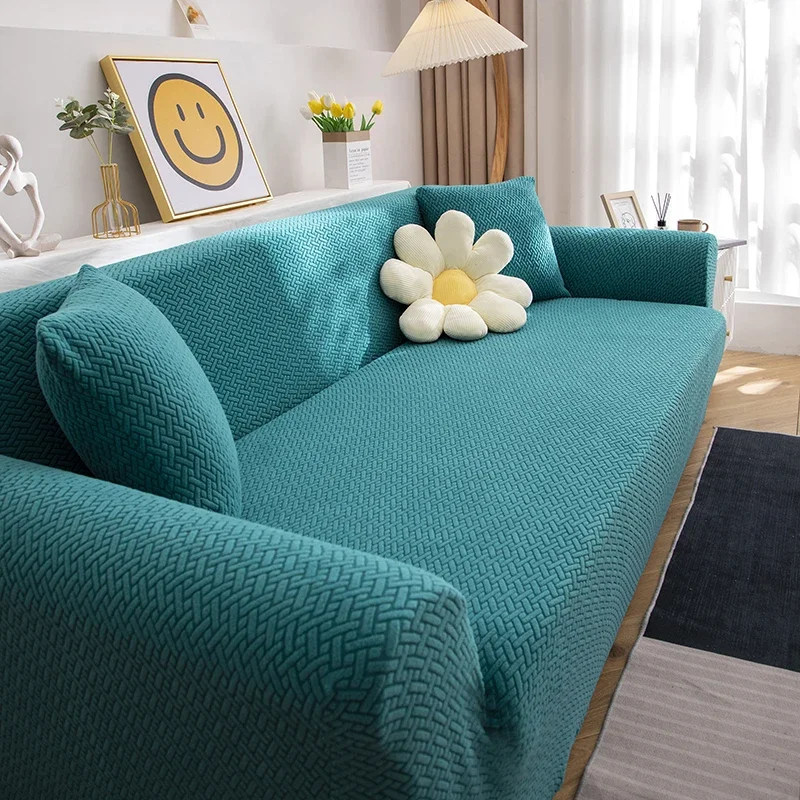 Jacquard Adjustable Elastic Sofa Cover Armchair Protector Corner L Shape Stretch Thick Slipcovers Couch Covers 1/2/3/4/5 Seater
Jacquard Adjustable Elastic Sofa Cover Armchair Protector Corner L Shape Stretch Thick Slipcovers Couch Covers 1/2/3/4/5 Seater
