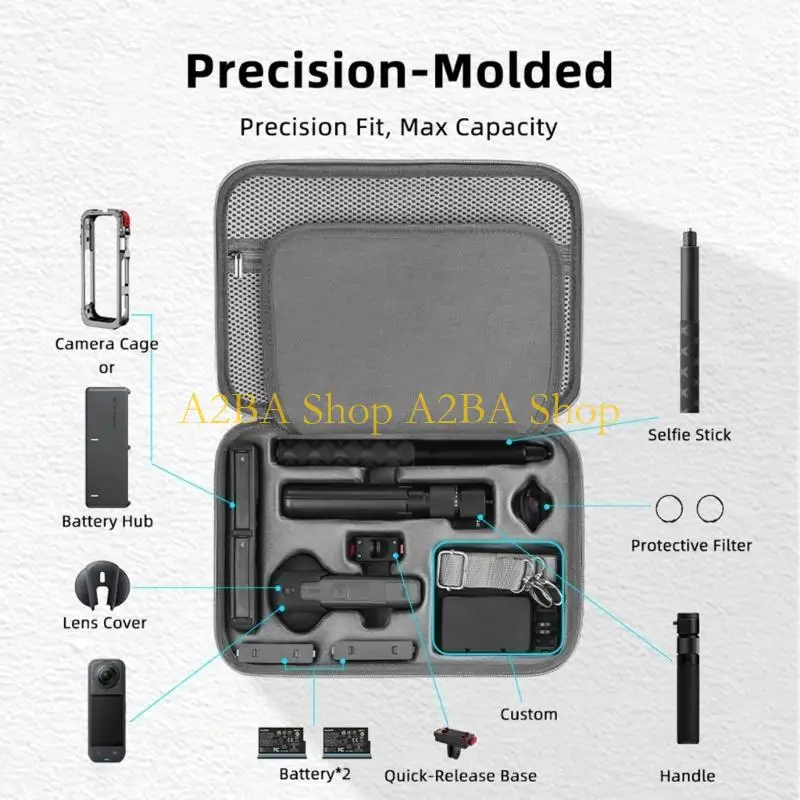 A2BA Waterproof Protective Storage Bag for X5 Camera Access Travel Organizers
A2BA Waterproof Protective Storage Bag for X5 Camera Access Travel Organizers