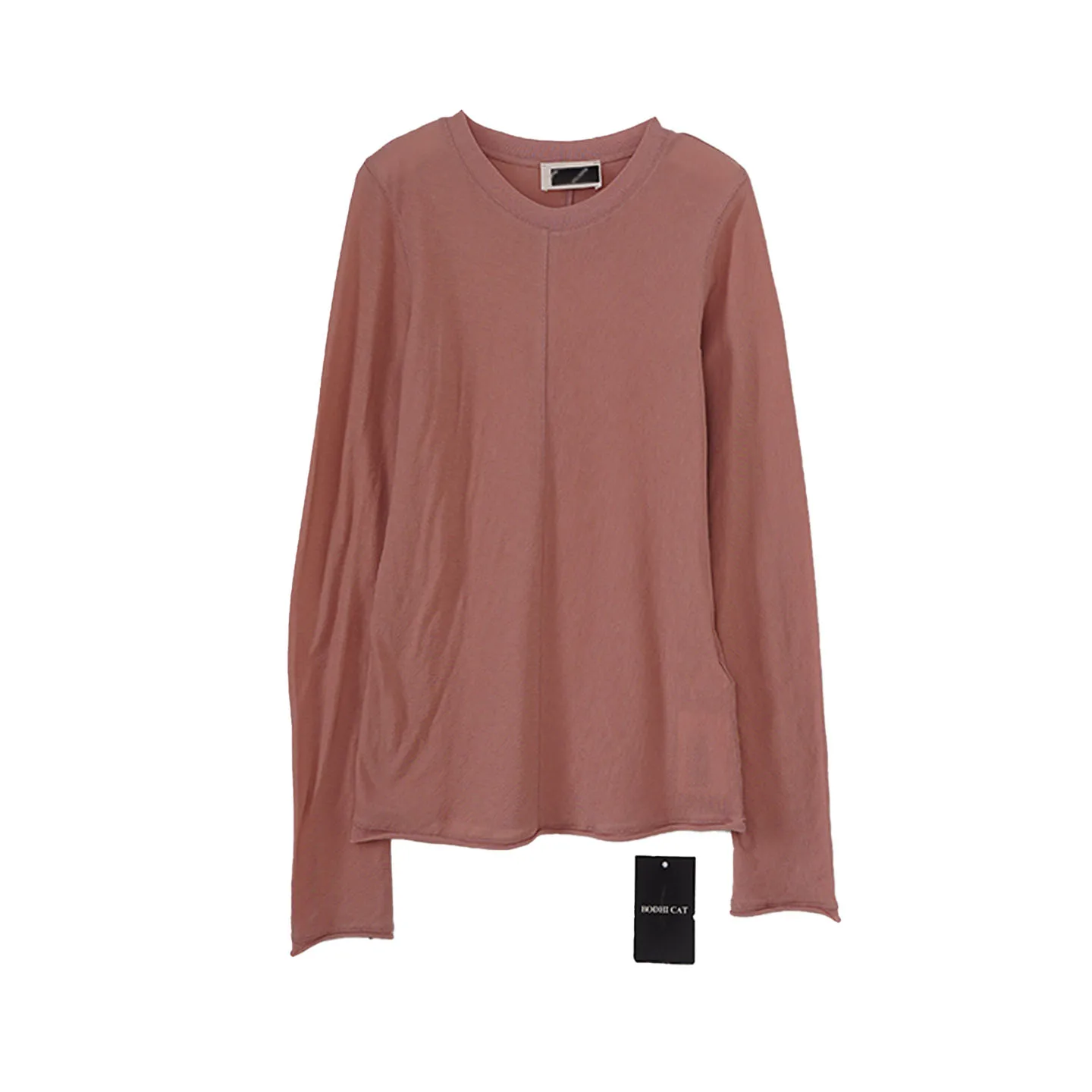 Легкая повседневная свободная женская футболка с длинным рукавом и круглым вырезом, мягкая, удобная, однотонная, для ежедневной носки
Легкая повседневная свободная женская футболка с длинным рукавом и круглым вырезом, мягкая, удобная, однотонная, для ежедневной носки