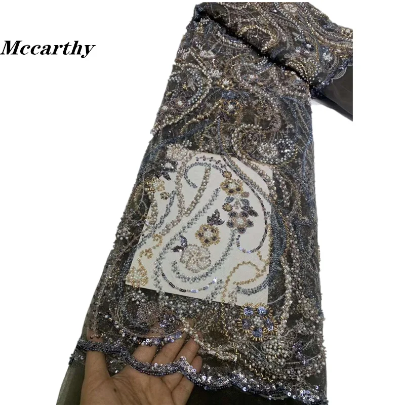 African Elegant Luxury Sequins Beads Lace Fabric 2024 5 Yards High Quality French Mesh Tulle Embroidery Wedding Bridal Lace CD88
African Elegant Luxury Sequins Beads Lace Fabric 2024 5 Yards High Quality French Mesh Tulle Embroidery Wedding Bridal Lace CD88