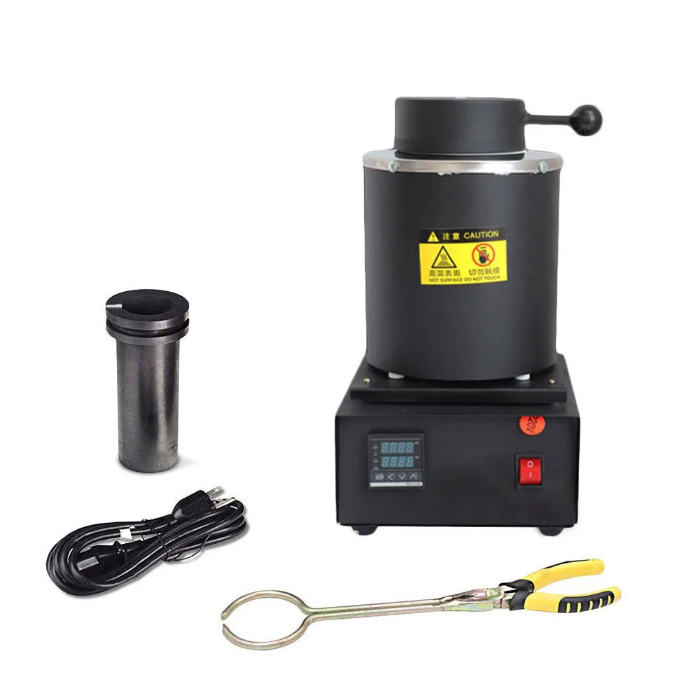 Gold and silver smelting furnaces and jewelry processing tools; 2kg handheld gold melting furnace.
Gold and silver smelting furnaces and jewelry processing tools; 2kg handheld gold melting furnace.
