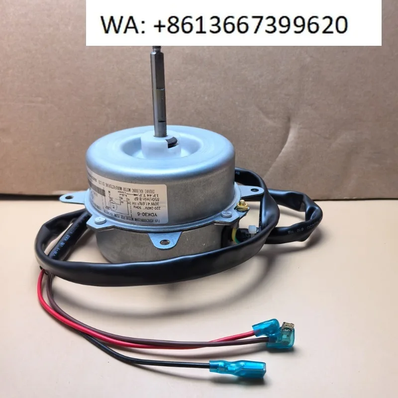 Air conditioner motor 1P 1.5P outdoor cooling fan motor YDK30-6
Air conditioner motor 1P 1.5P outdoor cooling fan motor YDK30-6