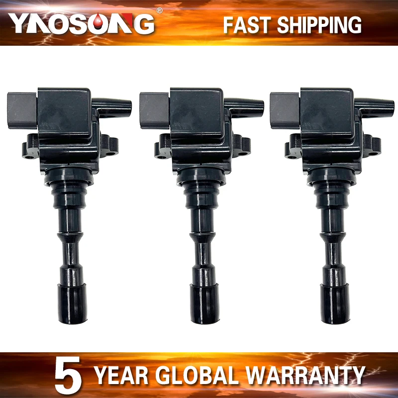 3PCS Ignition Coils Compatible with 2003 2004 2005 2006 Coil Pack for Kia Sorento 3.5L V6 for UF431 C1445 5C1435 27300-39800
3PCS Ignition Coils Compatible with 2003 2004 2005 2006 Coil Pack for Kia Sorento 3.5L V6 for UF431 C1445 5C1435 27300-39800